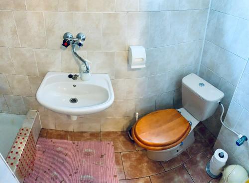 Kúpeľňa v ubytovaní Chaloupka v Českém Ráji