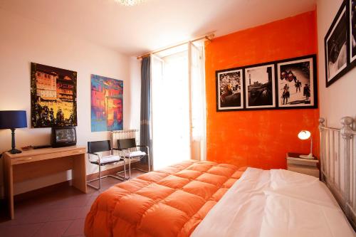 Posteľ alebo postele v izbe v ubytovaní B&B Le Lupe