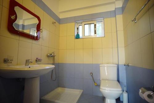 Koupelna v ubytování Apartments Vila Emiliano
