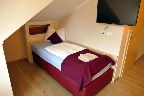 Postel nebo postele na pokoji v ubytování Seehotel Bad Kleinen