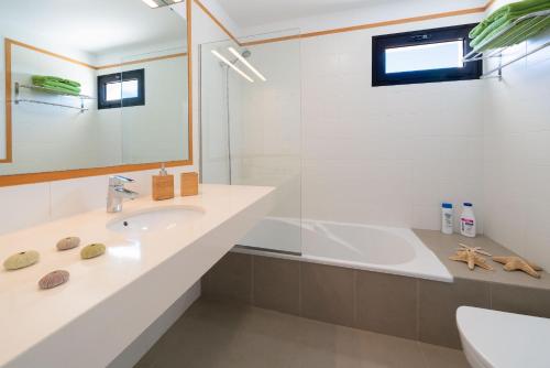 Koupelna v ubytování El Tucan, excelentes vistas y privacidad