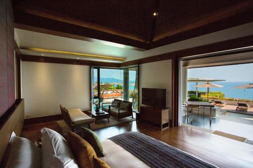 Paisaje cerca de este resort