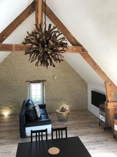 TV/trung tâm giải trí tại La Rose Des Vents