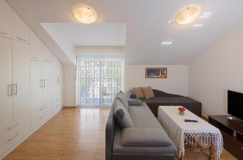 Χώρος καθιστικού στο Apartment Kotor Bay