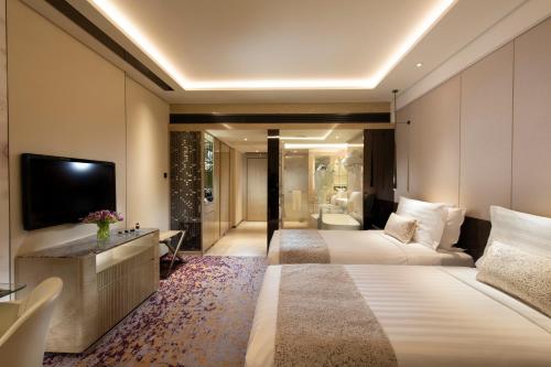 Μια τηλεόραση ή/και κέντρο ψυχαγωγίας στο Kempinski Hotel Beijing Yansha Center