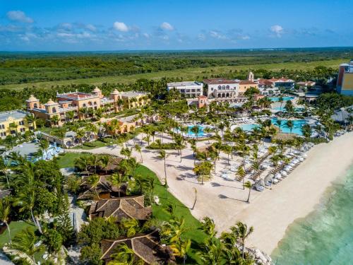 an aerial view of the resort and the beach at Sanctuary Cap Cana, a Luxury Collection Resort, Dominican Republic, Adult All-Inclusive in Punta Cana