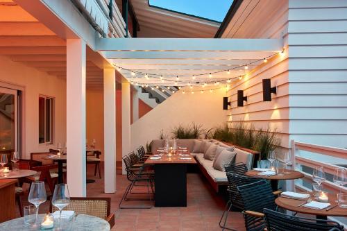 Restaurant ou autre lieu de restauration dans l'établissement Hotel Joaquin