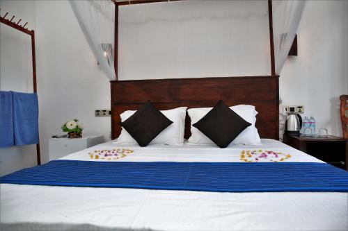 Cama o camas de una habitación en Sky Mountain Café with seaview