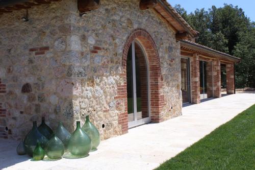 Taman di luar Mulino della Solaia - Arceno Rentals Club