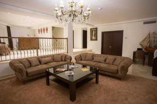 Χώρος καθιστικού στο Da Vinci Boutique Hotel