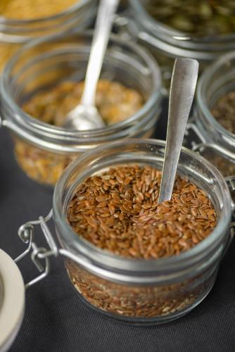a jar of granola with a knife in it at Hotel Umu in Santarém