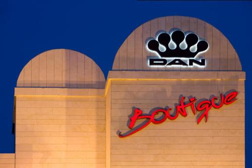 a sign on the side of a dar loungery at Dan Boutique Hotel Jerusalem in Jerusalem
