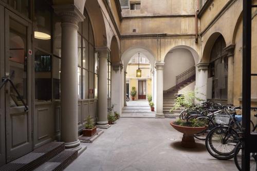 フィレンツェにあるMDR Duomo Apartmentの廊下