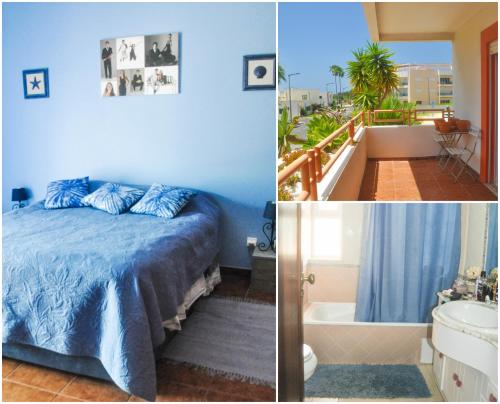 Postel nebo postele na pokoji v ubytování Beach House in Vilamoura: Terrace+pool