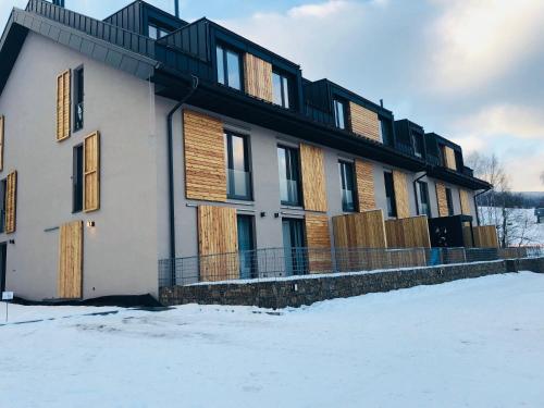 Útulný apartmán na Dolní Moravě en invierno