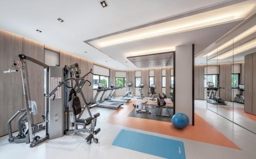 Fitness centrum a/nebo fitness zařízení v ubytování Le Grove Serviced Residences