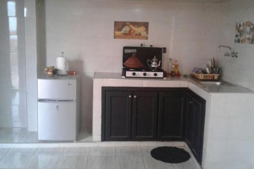 Dapur atau dapur kecil di Appart Atlas