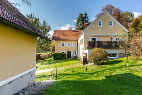a view of a house with a yard at Landhaus Piber in Piber