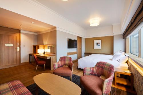 Un ou plusieurs lits dans un hébergement de l'établissement Tobu Hotel Levant Tokyo