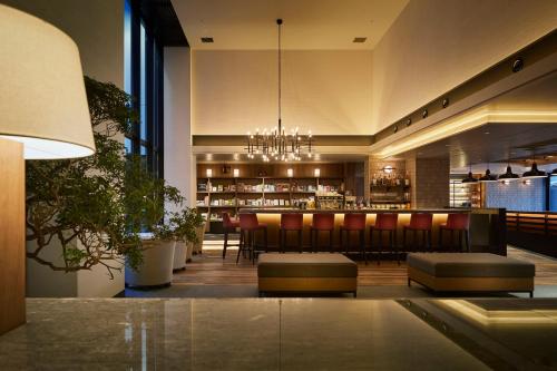 Un lugar para sentarse en Hotel Resol Trinity Kyoto