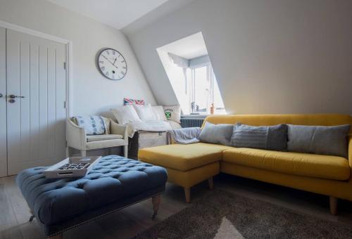 Ein Sitzbereich in der Unterkunft The Loft Midhurst