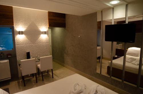 Status Motelにあるベッド
