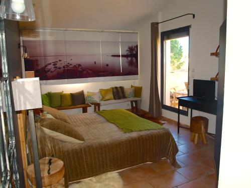 Posezení v ubytování Le relais d'Angélique
