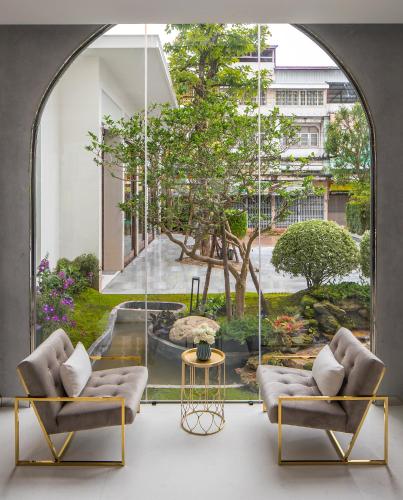 Zahrada ubytování De Princess Hotel Udonthani