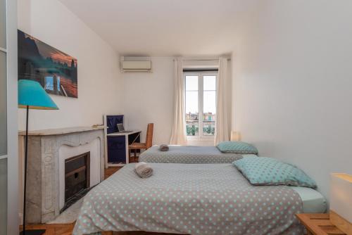 Posteľ alebo postele v izbe v ubytovaní Le Sky - 3-bedroom apartment