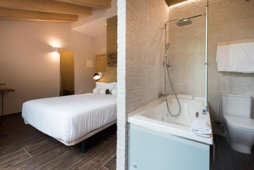 Koupelna v ubytování Hotel Rural Sagarlore