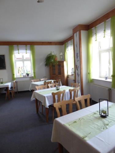 Restaurace v ubytování Landgasthaus Zur Mühlenwirtin