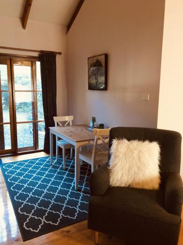 Χώρος καθιστικού στο Glenview Retreat Luxury Accommodation