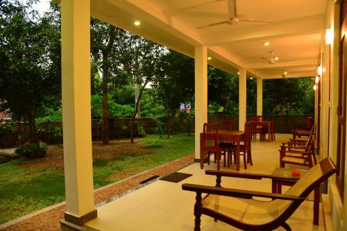 Taman di luar Villa Wanderlust