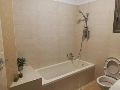 Mool Gilboa - מול גלבוע في بيسان: حمام مع حوض استحمام ومرحاض
