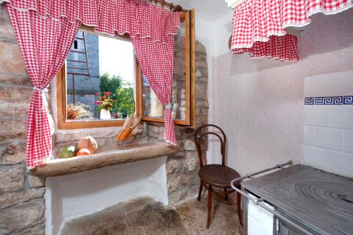 Kuchyň nebo kuchyňský kout v ubytování Rural Apartment Carolina