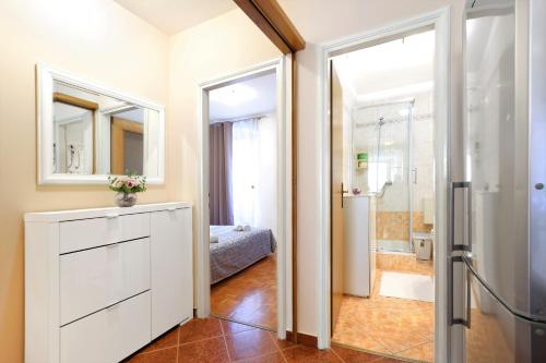 Koupelna v ubytování Apartment Meri