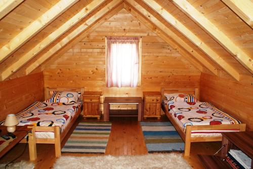 Posezení v ubytování Kraljska koliba - Kralje's Cottage