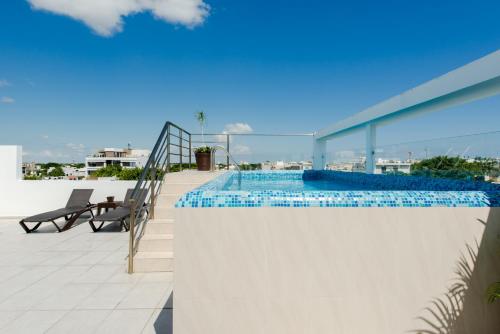 プラヤ・デル・カルメンにあるCentral Luxury Apartment Playa del Carmenのギャラリーの写真