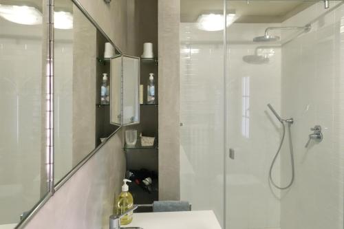 Koupelna v ubytování Palazzo Arrivabene B&B