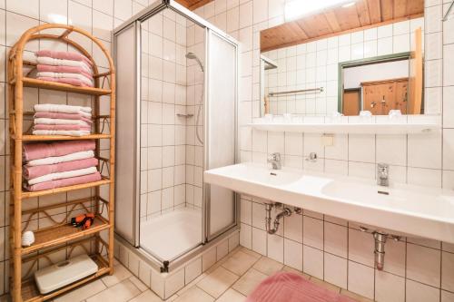 Koupelna v ubytování Haus am Platz - Weitgasser