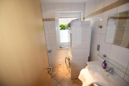 Koupelna v ubytování Großzügige Familienwohnung - mit grossen Esszimmer