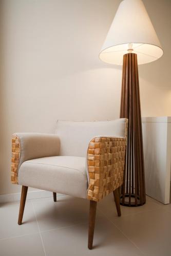 Ruang duduk di Matiz Niterói Design Hotel