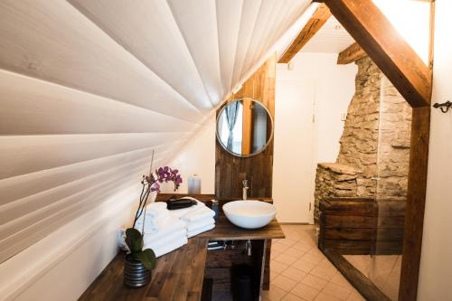 Kúpeľňa v ubytovaní Tallinn City Apartments Luxury 4 bedroom with terrace and sauna