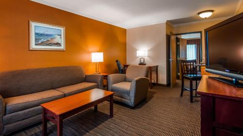 Best Western Plus Landmark Innにあるシーティングエリア