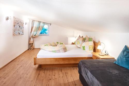 Katil atau katil-katil dalam bilik di Apartments Radstadt