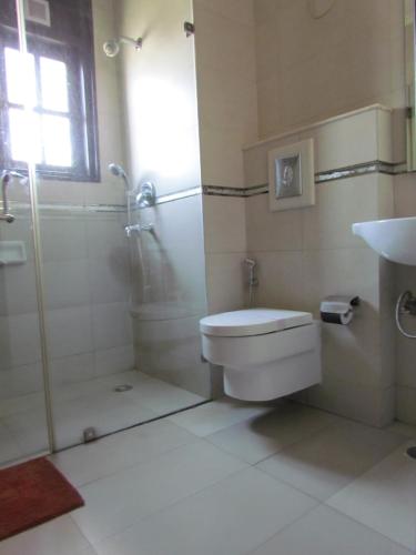 Koupelna v ubytování La Residence
