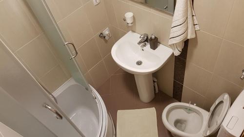 Phòng tắm tại Zlatibor Apartmani DM Tornik
