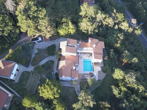 Letecký snímek ubytování Villa Sea View