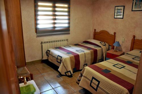 Postel nebo postele na pokoji v ubytování Apartamento Molí de Fòrnols
