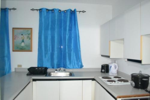 Sky Castles Apt H6にあるキッチンまたは簡易キッチン